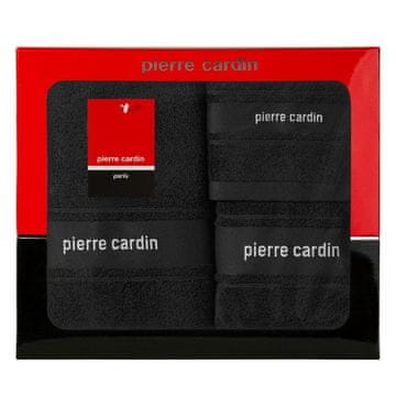 Eurofirany Nel komplet brisač 3 kosi 30X50 cm, 50X90 cm, 70X140 cm Črna