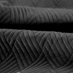 Eurofirany Prevleka za posteljo Ariel 1 170X210 cm črna
