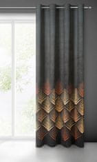 Eurofirany Angelina ready-made zavesa 140X250 cm črna