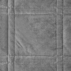 Eurofirany Prevleka za posteljo Kristin 2 170X210 cm srebrna