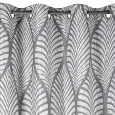 Eurofirany Blackout zavesa z geometrijskim tiskom 140 cm x 250 cm