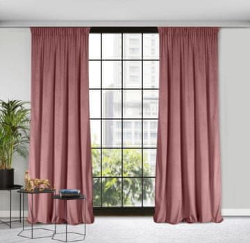 Eurofirany Žametna zavesa 140 cm x 300 cm