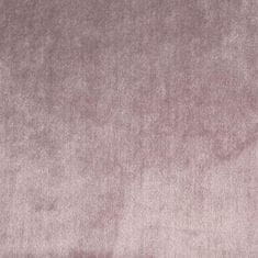 Eurofirany Lahka žametna zavesa v mehki barvi 140 cm x 270 cm