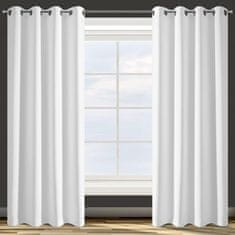 Eurofirany Zavesa D91 Parisa 140X250 cm bela