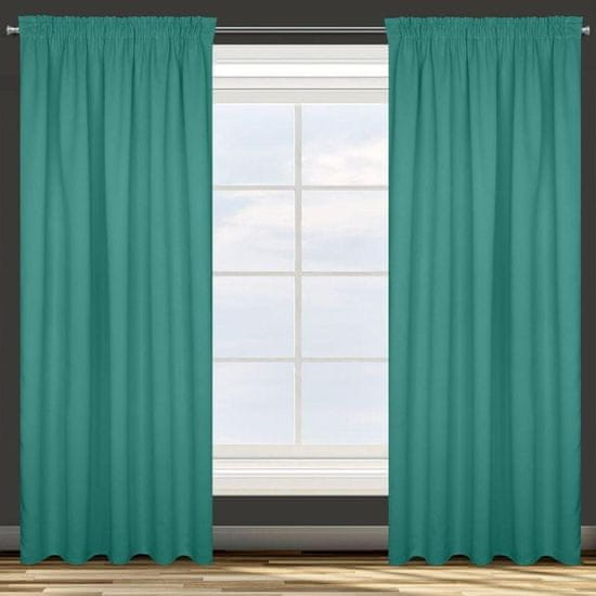 Eurofirany Blackout zavesa iz flisaste tkanine 140 cm x 270 cm