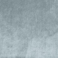Eurofirany Lahka žametna zavesa v mehki barvi 140 cm x 300 cm