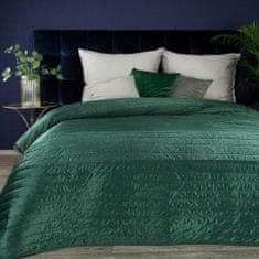 Eurofirany Frida 2 posteljno pregrinjalo 220X240 cm temno zelena