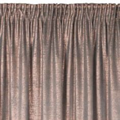 Eurofirany Žametna zavesa z bakrenim potiskom 140 cm x 270 cm