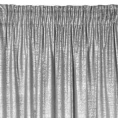 Eurofirany Ambi pripravljena zavesa na traku 140X270 cm svetlo siva
