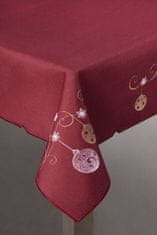 Eurofirany Božični namizni prt v navadni barvi 110 cm x 160 cm