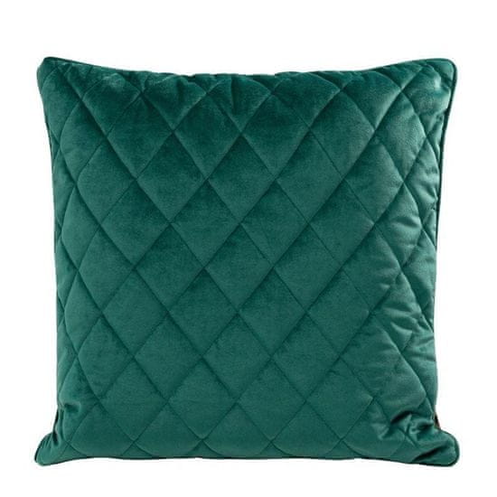 Eurofirany Prevleka za blazino Velvet 27 45X45 cm Temno turkizna