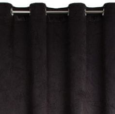 Eurofirany Angelina gotova zavesa 140X250 cm črna
