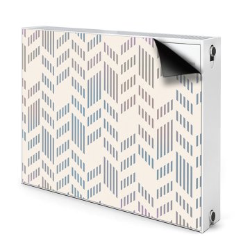 tulup.si Pokrov za radiator PVC Geometrična jelska kost