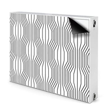 tulup.si Pokrov za radiator PVC Geometrijska iluzija