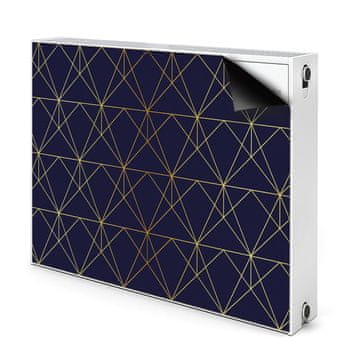 tulup.si Dekoracija za radiatorje Vzorec trikotnika