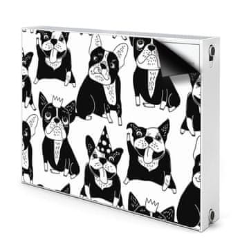 tulup.si Dekoracija za radiatorje Srečni psi