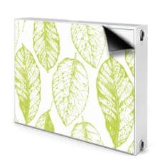 tulup.si Dekoracija za radiatorje Zeleni listi 80x60 cm