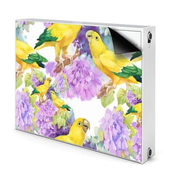 tulup.si Dekoracija za radiatorje Rumene papige