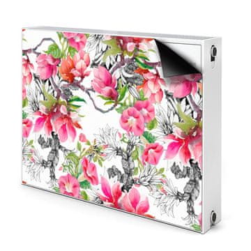 tulup.si Dekoracija za radiatorje Akvarelni cvetovi