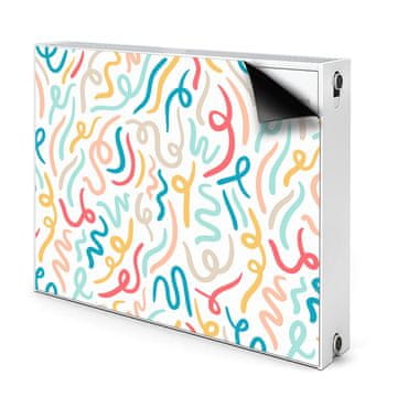 tulup.si Pokrov za radiator PVC Kaligrafija