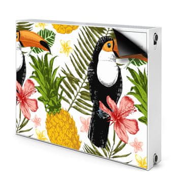 tulup.si Dekoracija za radiatorje Toucan in ananas
