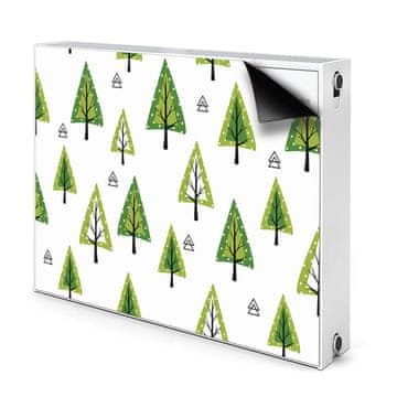 tulup.si Dekoracija za radiatorje Trikotna drevesa