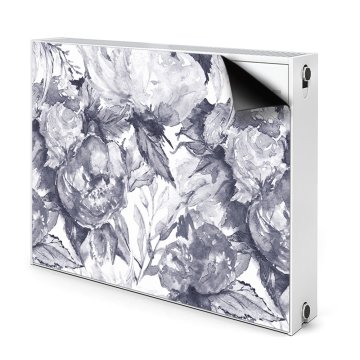 tulup.si Pokrov za radiator PVC Sive rože