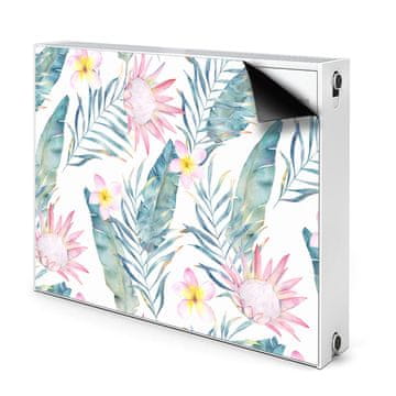 tulup.si Pokrov za radiator PVC Svetlo roza cvetje