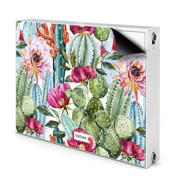 tulup.si Pokrov za radiator PVC Pisane kaktuse