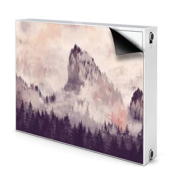 tulup.si Pokrov za radiator PVC Gora v gozdu