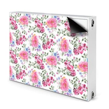 tulup.si Pokrov za radiator PVC Roza cvetje