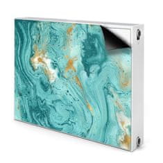 tulup.si radiatorska pokrov Turkizni marmor 80x60 cm