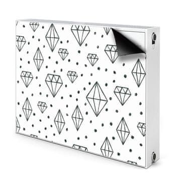 tulup.si Pokrov za radiator PVC Narisani diamanti