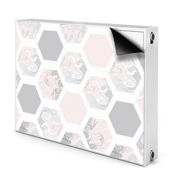 tulup.si Pokrov za radiator PVC Šesterokotniki