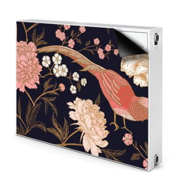 tulup.si Pokrov radiatorja Peony s ptico
