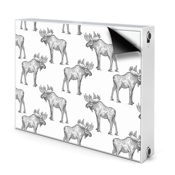 tulup.si radiatorska pokrov Lok na zelenem ozadju