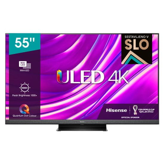 Hisense 55U8HQ ULED 4K Ultra HD televizor, Smart TV - Odprta embalaža