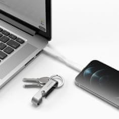 Vonmählen HIGH SIX® univerzalni 6v1 kabel za polnjenje, USB-C/USB-A/Micro-USB/Lightning, hitro polnjenje, srebrn