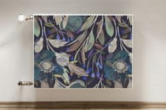 tulup.si Dekoracija za radiatorje Botanični vzorec 80x60 cm