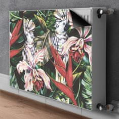 tulup.si radiatorska pokrov Papiga v tropi 80x60 cm