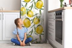 tulup.si Dekoracija za hladilnik Pobarvane limone 60x180 cm