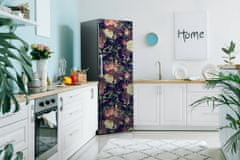 tulup.si Dekoracija za hladilnik Vintage cvetje 70x190 cm