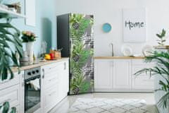 tulup.si Dekoracija za hladilnik Tropski listi 60x205 cm