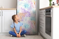 tulup.si Magnetna podloga za hladilnik Brokatni list 60x180 cm
