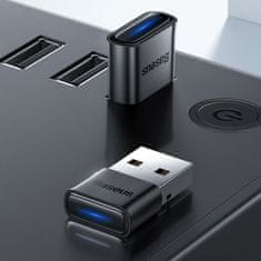 BASEUS BA04 USB bluetooth adapter 5.0, črna
