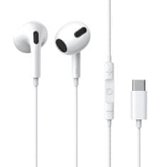 BASEUS Encok C17 slušalke USB-C, belo