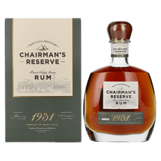 Chairman's Rum 1931 Finest St. Lucia Chairman's Reserve + GB 0,7 l