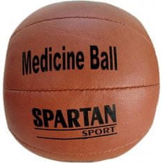 Spartan Sport medicinska žoga, 5 kg, rjava