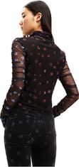 Desigual Ženska majica s kratkimi rokavi Ruby Slim Fit 22WWTK472000 (Velikost S)
