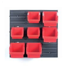 Kistenberg Viseča plošča s 7 škatlami za orodje ORDERLINE 400x110x400